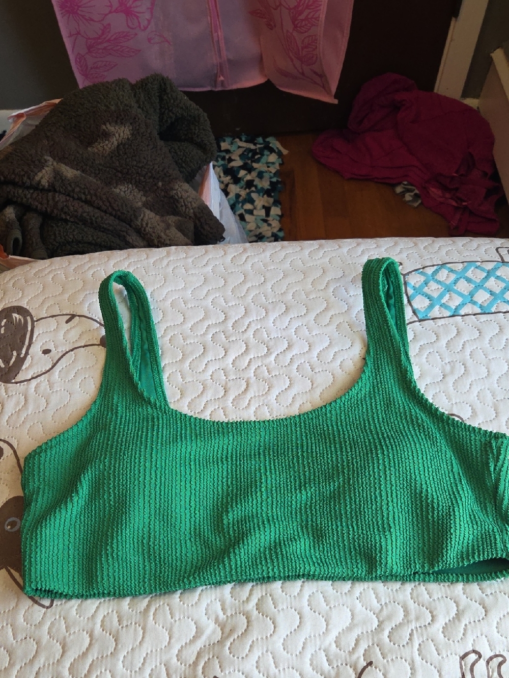 Old Navy Emerald Swim Top
